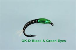 OK-D Black and Green Eyes Buzzer